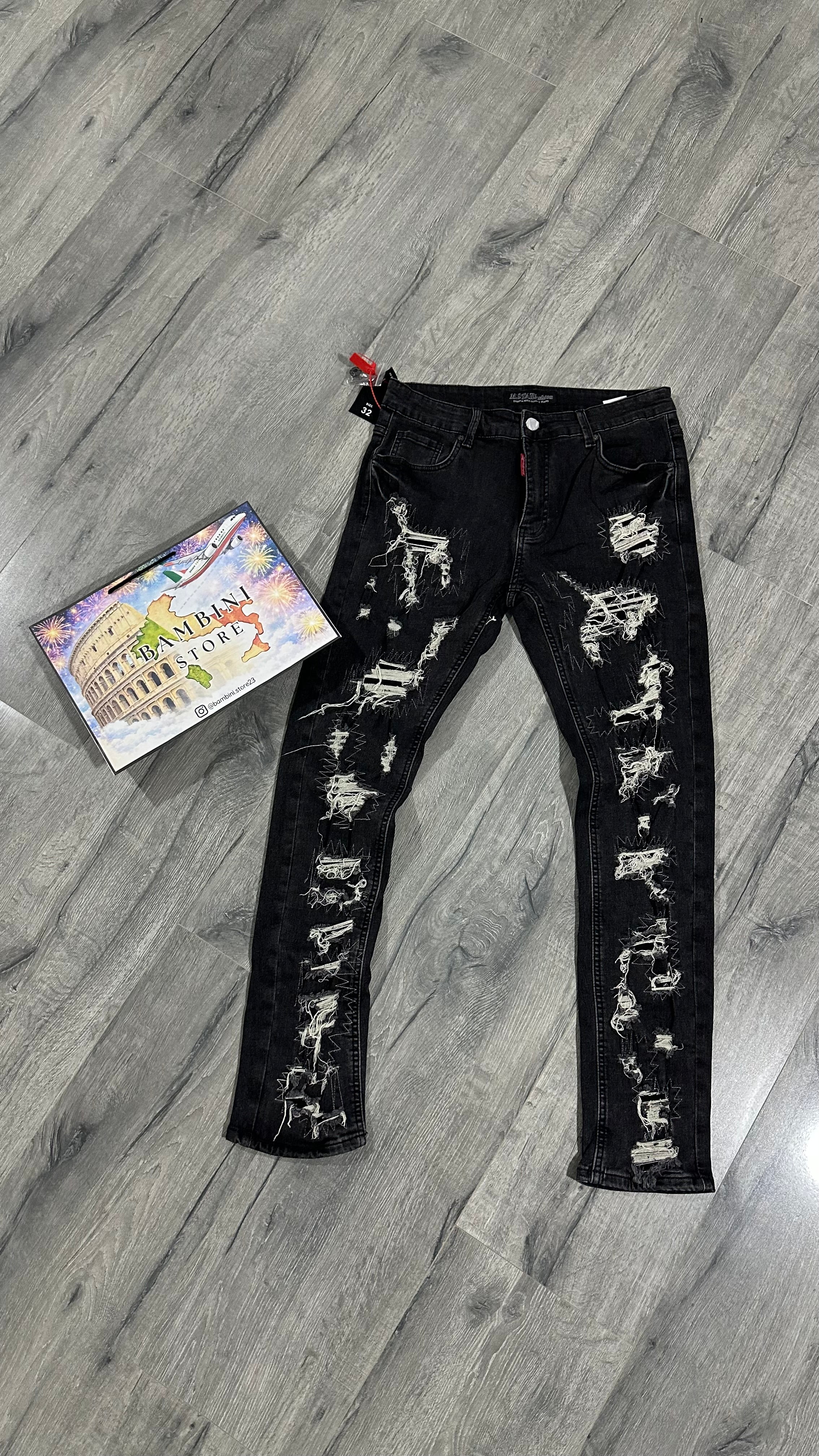 JEANS MORALES BLACK