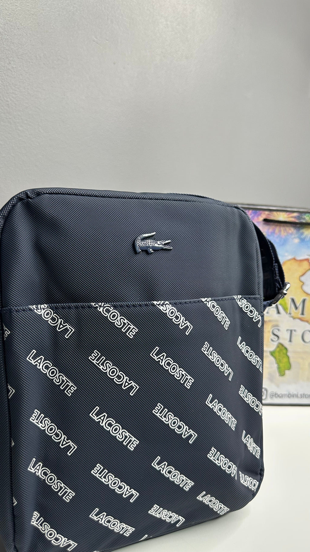 BOLSO LACOSTE AZUL
