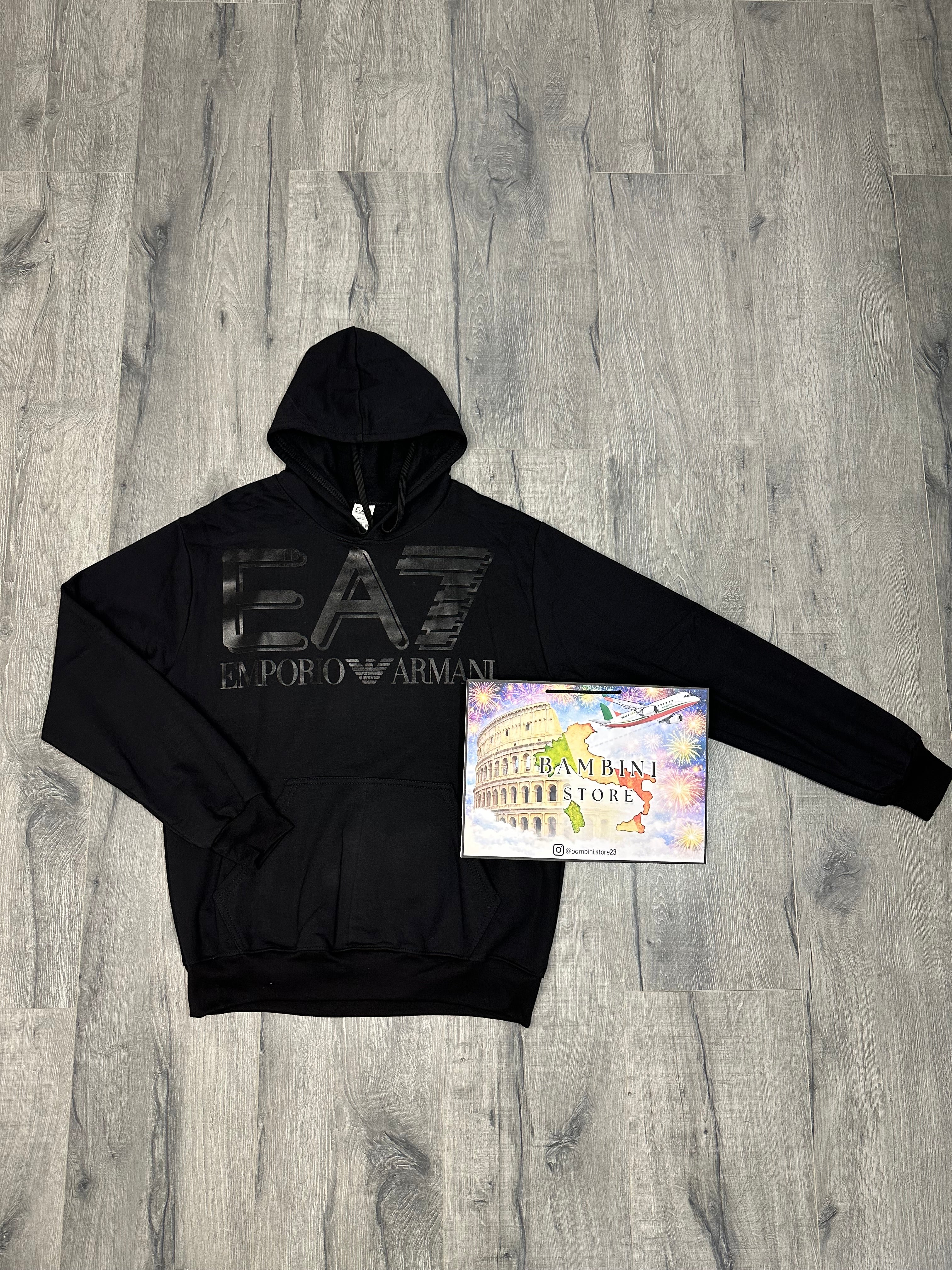 POLERON EA7 FULL BLACK