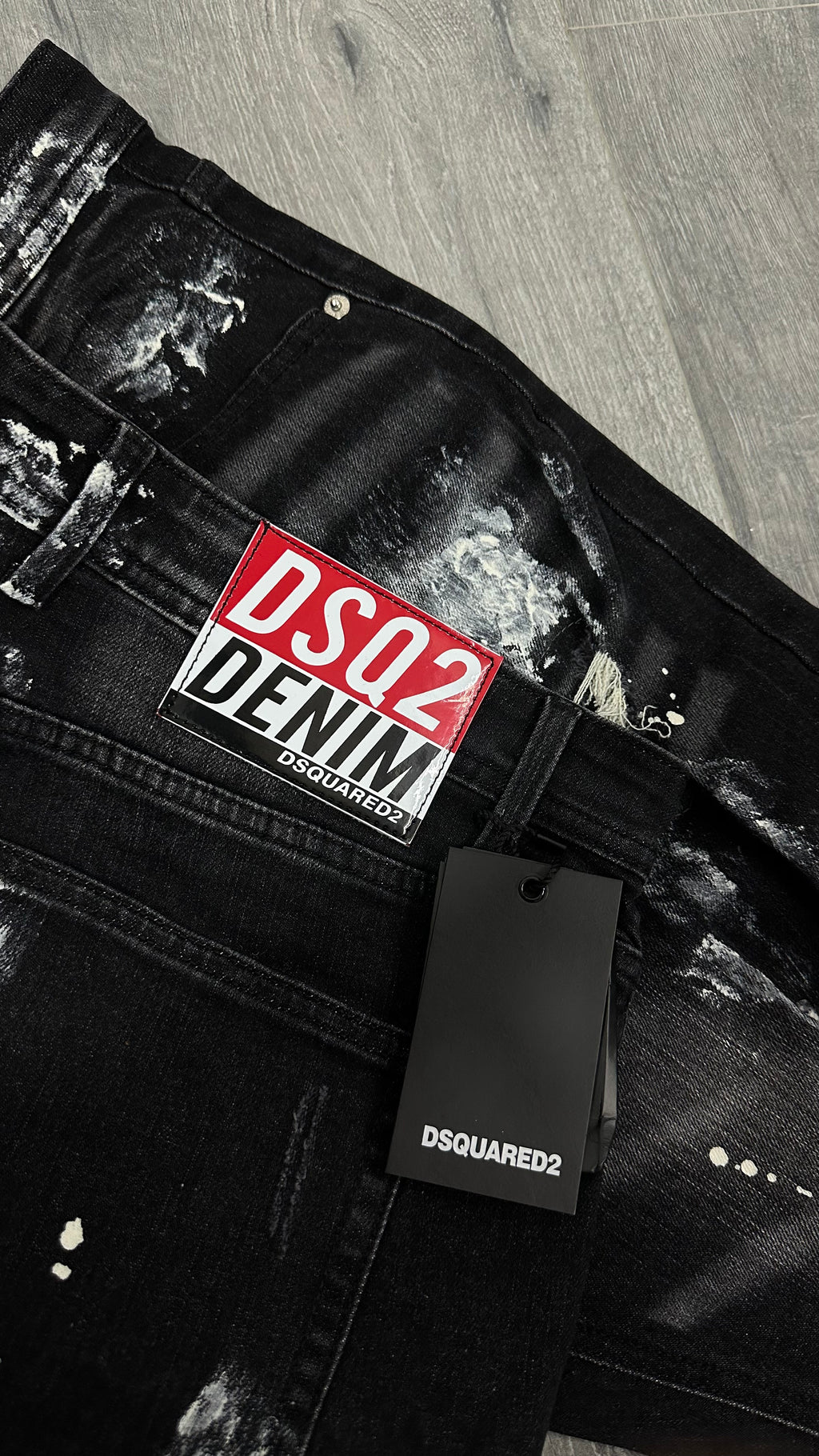 JEANS DSQUARED NEGRO