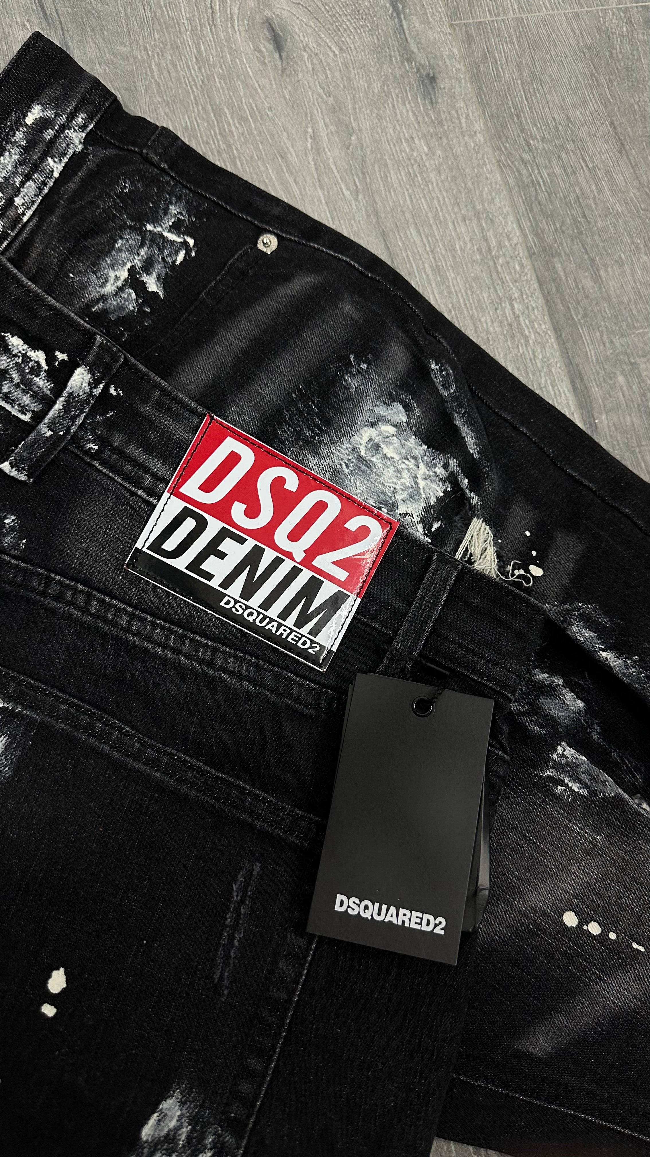 JEANS DSQUARED NEGRO