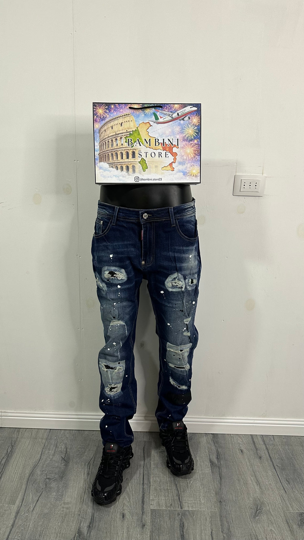 JEANS DSQUARED AZUL
