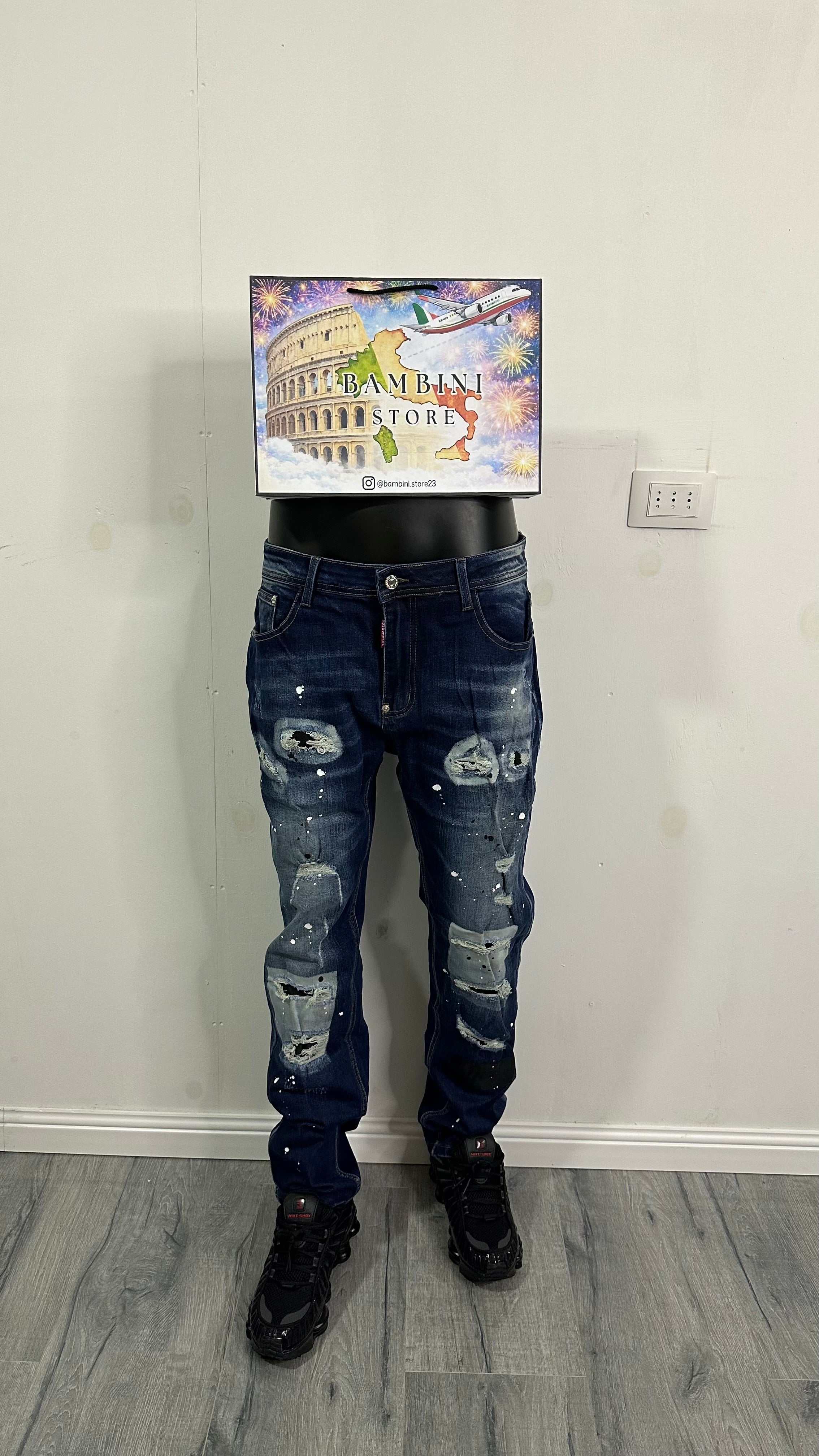 JEANS DSQUARED AZUL